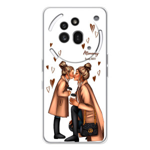 Чехол с печатью для Nothing Phone (3a) Pro - (Мама с ребенком) (AlphaPrint)