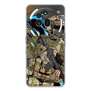 Чехлы с картинкой ЗСУ для Nothing Phone (3a) Pro (AlphaPrint)