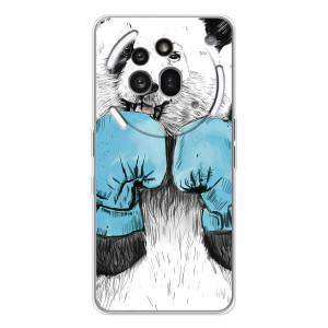 Чехлы с Пандами на Nothing Phone (3a) Pro – Панда боксер