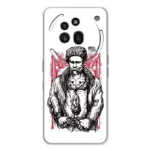 Чехлы для Nothing Phone (3a) Pro с принтом Тараса Шевченко (AlphaPrint) (Козак Шевченко)