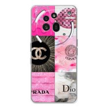 Чехол (Dior, Prada, YSL, Chanel) для Nothing Phone (3a) Pro (Модница)