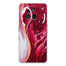 Чохол для Нотінг Фон (3а) Про - з принтом (Дизайнерські) (AlphaPrint) (Мрамор червоний)