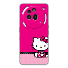 Чехол для Ребёнка на Натинг Фон (3а) Про (VPrint) (Girl KITTY)