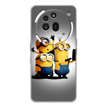 Чехол для Ребёнка на Натинг Фон (3а) Про (VPrint) (Три миньона)