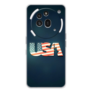 Чехол Флаг USA для Nothing Phone (3a) Pro – USA
