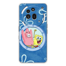 Чохол Губка Боб для Нотінг Фон (3а) Про (В ілюмінаторі)