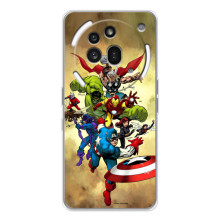 Чехол МАРВЕЛ для Натинг Фон (3а) Про (AlphaPrint) – Герои Марвел