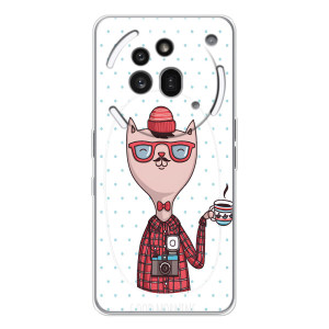 Чехол на тематику: Коты для Nothing Phone (3a) Pro – Кот аристократ