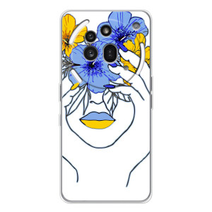 Чехол на Nothing Phone (3a) Pro Украинский дизайн – Украинка на всю голову