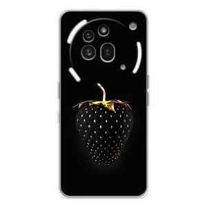 Чехол с изображением  вкусной еды для Nothing Phone (3a) Pro – Чёрная клубника