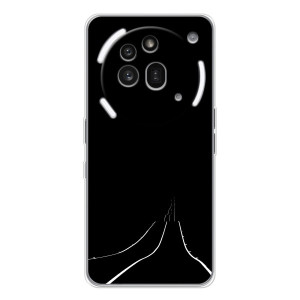 Чохол з картинками на чорному фоні для Nothing Phone (3a) Pro – Дорога