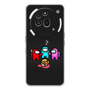 Чехол Амонг Ас для Nothing Phone (3a) Pro (AlphaPrint)