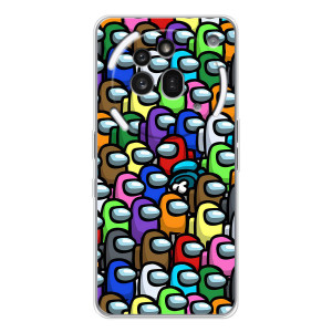 Чехол Амонг Ас для Nothing Phone (3a) Pro (AlphaPrint)