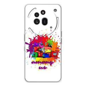 Чехол Амонг Ас для Nothing Phone (3a) Pro (AlphaPrint)