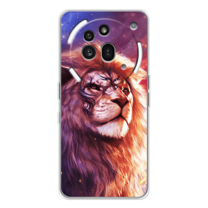 Чехол с картинкой на Nothing Phone (3a) Pro – Красочный ЛЕВ