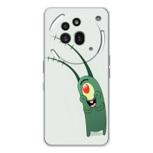 Чехол с картинкой "Одноглазый Планктон" на Nothing Phone (3a) Pro (Милый Планктон)