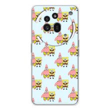 Чехол с картинкой Патрик на Nothing Phone (3a) Pro (Боб и Патрик)