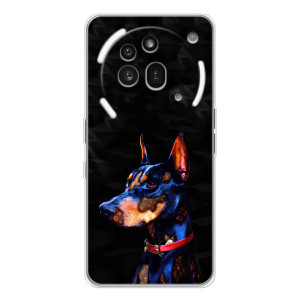 Бампер для Nothing Phone (3a) Pro з картинкою "Песики" – Собака Мопсік