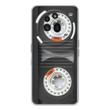 Чехол с Прикольным принтом на Nothing Phone (3a) Pro (Кассета магнитофона)