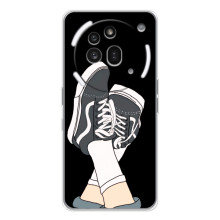 Чехол с Прикольным принтом на Nothing Phone (3a) Pro (Кеды)