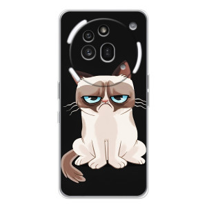 Чехол с принтом для Nothing Phone (3a) Pro (AlphaPrint) Модные коты