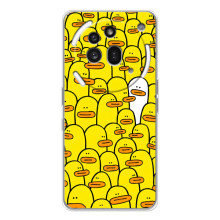 Чохол з принтом для Нотінг Фон (3а) Про - (Прикольні) (AlphaPrint) (Біла уточка)