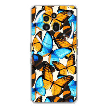 Чохол з принтом для Нотінг Фон (3а) Про - (Прикольні) (AlphaPrint) (Яскраві метелики)