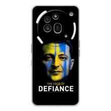 Чехол для Nothing Phone (3a) Pro (AlphaPrint - с принтом Зеленского) (В. Зеленский)