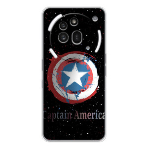 Чехол с Щитом Капитана Америки на Nothing Phone (3a) Pro – Щит Капитана