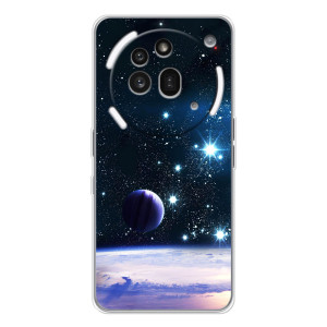 Чехол (ТПУ) с планетами на Nothing Phone (3a) Pro – Космический вид