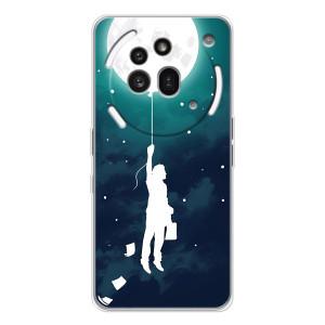 Чехол (ТПУ) с планетами на Nothing Phone (3a) Pro – To The moon