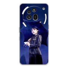 Чохли Венсдей на Nothing Phone (3a) Pro Уенсдей (AlphaPrint) (Венздей з парасолькою)