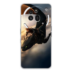 Чехол дракон Беззубик для Nothing Phone (3a) Pro – Полет Беззубика