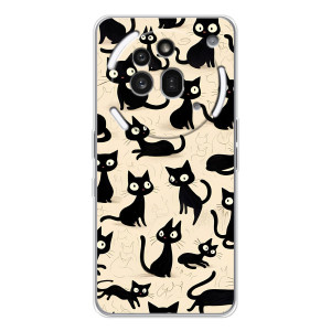 Чехол с рисунком кот на Nothing Phone (3a) Pro