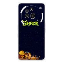 Чохол з мультфільмом Шрек на Nothing Phone (3a) Pro – Шрек лого