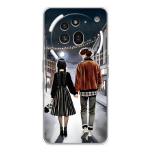 Чохол з дизайном Венздей 2 на Nothing Phone (3a) Pro – Венздей і Тайлер