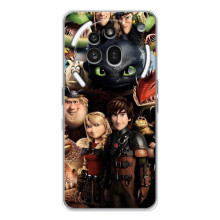 Чохол як приборкати дракона на Nothing Phone (3a) Pro (Персонажі дракона)