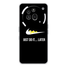 Чохол з логтипом Найк на Nothing Phone (3a) Pro – Nike just do it