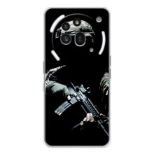Чохол з українським воїном на Nothing Phone (3a) Pro – Український снайпер