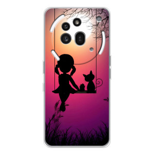 Девчачий Чехол для Nothing Phone (3a) Pro – На качели