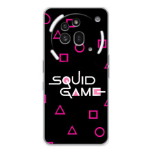 Чехол Гра в кальмара для Nothing Phone (3a) Pro – Логотип игры кальмара