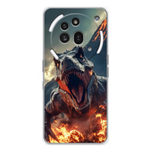 Чехол с картинкой «Хищники» для Nothing Phone (3a) Pro – Динозавр