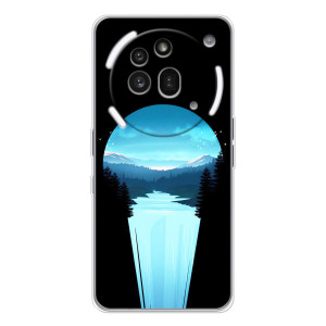 Літній Чохол на Nothing Phone (3a) Pro – Синій Водоспад