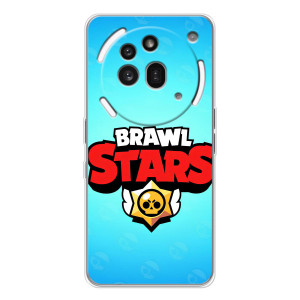 Силіконовый Чохол на Nothing Phone (3a) Pro з картинкою Brawl Stars (Бравл Старс)