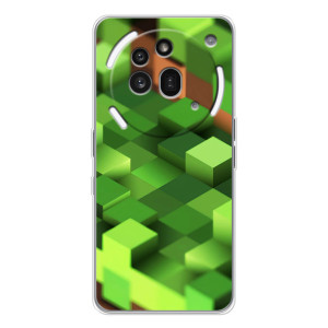 Чехлы для Nothing Phone (3a) Pro (Персонажи Майн Крафт) – Текстура