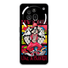 Популярные Чехлы с картинками для Натинг Фон (3а) Про (Мультяшный Волк)