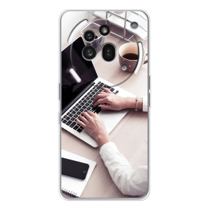 Силиконовый бампер (Работники) на Nothing Phone (3a) Pro – Офисный работник