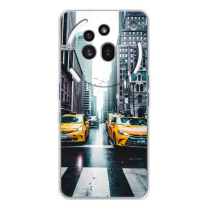 Силиконовый бампер (Работники) на Nothing Phone (3a) Pro – Такси