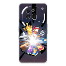 Силиконовый Чехол (атрибутика Клеш Роял) для Nothing Phone (3a) Pro (Кланы)