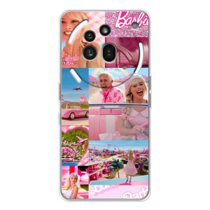 Силиконовый Чехол Барби Фильм на Nothing Phone (3a) Pro (Барби стиль)